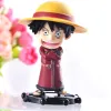8 Q-version One Piece figurines: Luffy, Zoro, Sanji and Chopper Mixed Batch details Picture
